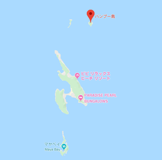 バンブー島の位置