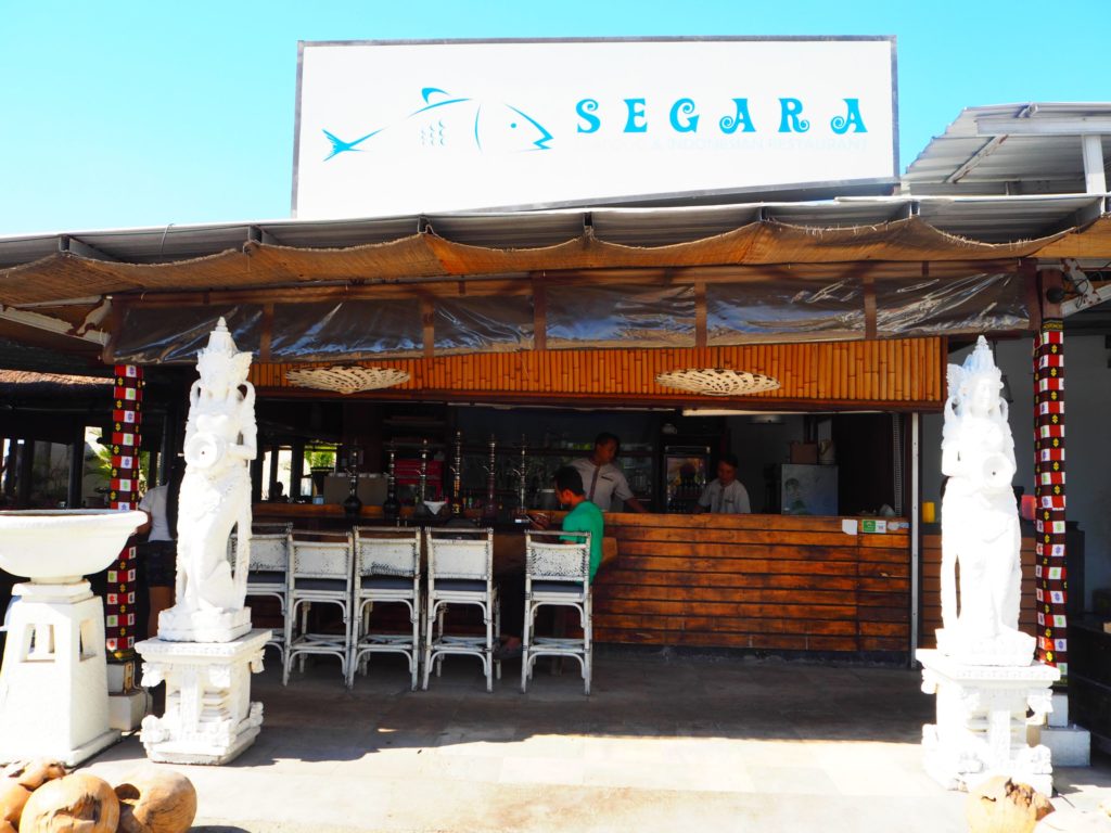 Segara Seafoodの外観